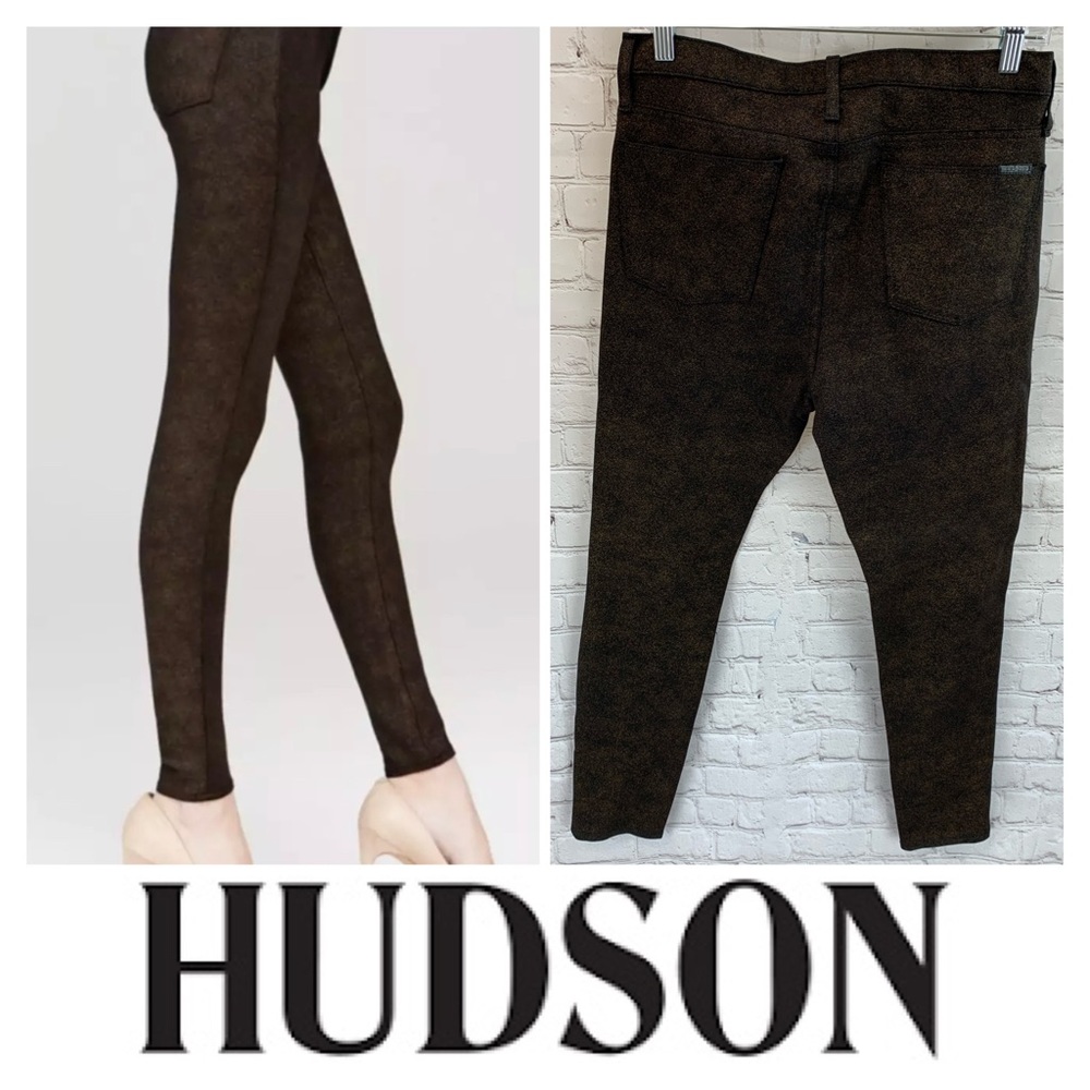 Hudson High Waisted Barbara Skinny Jeans